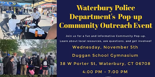 Pop-Up Community Outreach Event in the Brooklyn Area!