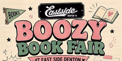 Boozy Book Fair In Denton