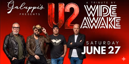 Wide Awake \/\/ A Tribute to the Music of U2 live at Galuppi's Summer Concert Series
