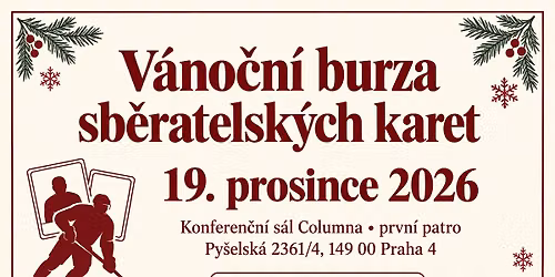 Burza sportovn\u00edch karet - V\u00e1no\u010dn\u00ed bes\u00edtka
