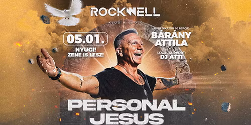 B\u00c1R\u00c1NY ATTILA x PERSONAL JESUS - ROCKWELL KLUB - 0501