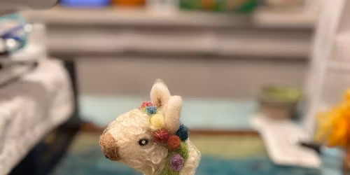 Felting with Farren - Blossom the Alpaca 