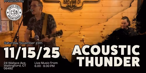 Acoustic Thunder Music