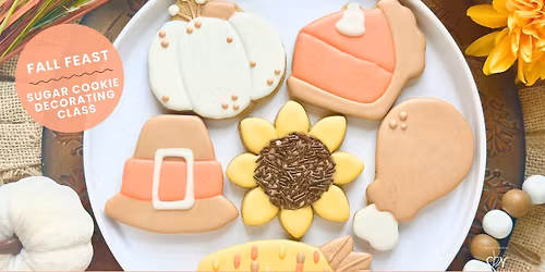 Fall Feast Cookie Decorating Class at Northwood Cider Co