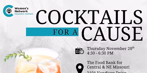Cocktails For A Cause