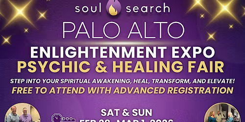 SoulSearch Palo Alto Enlightenment Expo - Psychic & Healing Fair