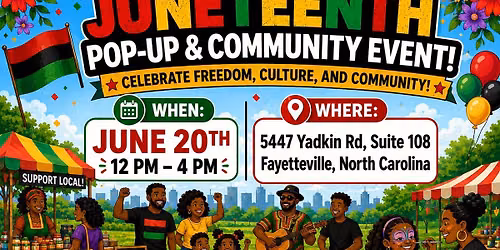Juneteenth Community Pop-Up Event 