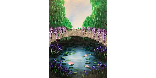 Monet's Garden Oasis - Paint and Sip in Tyler | Classpop!\u2122