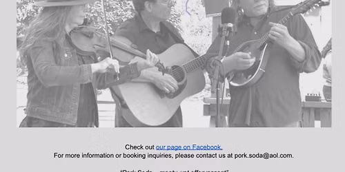 Pork Soda Trio: Music on the patio