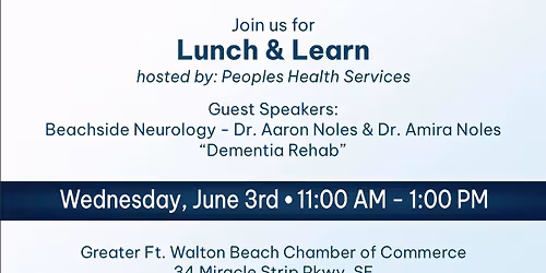 Lunch N Learn: Dementia Rehab