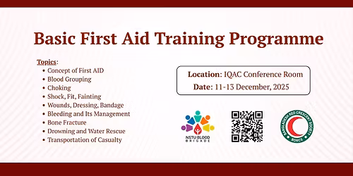 Basic First Aid Training Programme