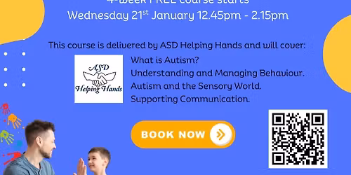 Just Diagnosed - FREE Parent\/Carer 4-week course