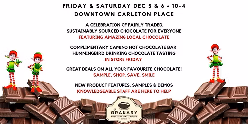 The Granary's Annual Chocolate Party 
