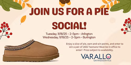 Varallo Orthodontics Pie Social - Burlington