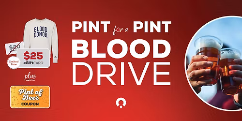 Donate Blood at Sweet Union Brewing\ud83c\udf7b