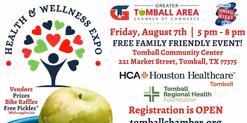 11th Annual Health & Wellness Expo on Tomball Night