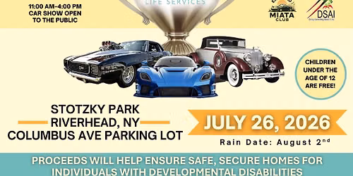 Rev Up for RISE! July 26th Car Show