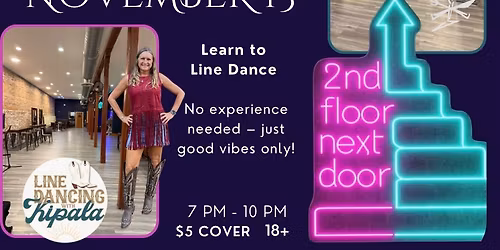 Line Dancing with Kipala 7pm-10pm at Tic Toc Thursday Nov 13