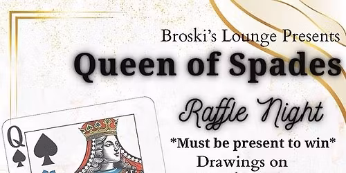 Queen of Spades Raffle Pot