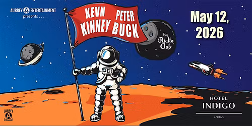 KEVN KINNEY & PETER BUCK @ Hotel Indigo's Rialto Club