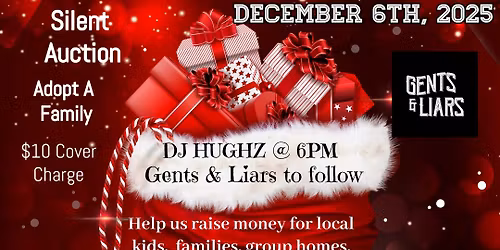 TCAA Operation Christmas Fundraiser Sponsored by Zoom Motors & entertainment by Gents & Liars