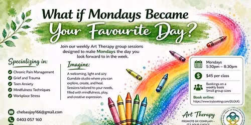 Art Therapy- Group Class (Mondays)
