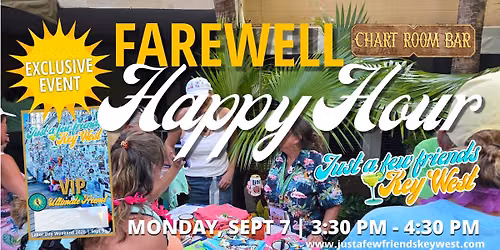 Ultimate Friends Farewell Happy Hour
