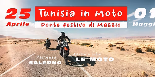 Viaggio in moto in Tunisia - ponte festivo di maggio