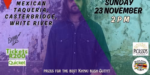 Black Mamba Man @ Picasso's Mexican Taqueria