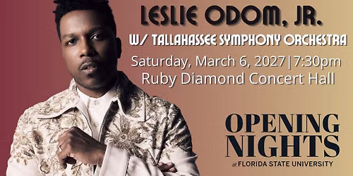 Leslie Odom, Jr W\/ Tallahassee Symphony Orchestra 