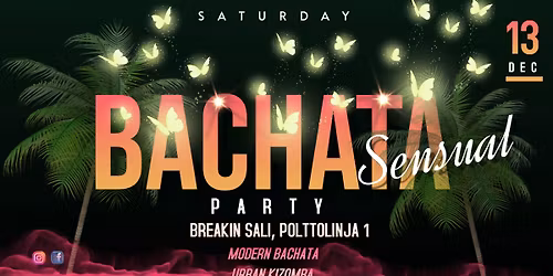 DECEMBER SENSUAL BACHATA & URBAN KIZ PARTY