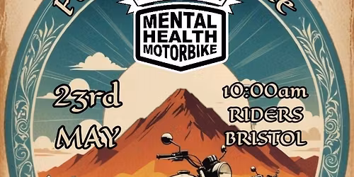 Fundraiser Ride For Mental Health Motorbike