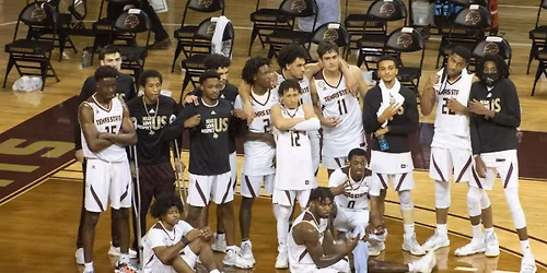 Parking Little Rock Trojans at Texas State Bobcats Mens Basketball