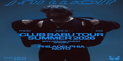 JAI WOLF: Club Babu Tour, Philadelphia