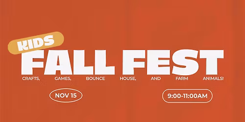 Kids Fall Fest | Foundry Flowood