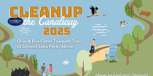 Ohio & Erie Canal Cleanups at Summit Lake