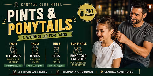 Pints and Ponytails @ Central Club Hotel
