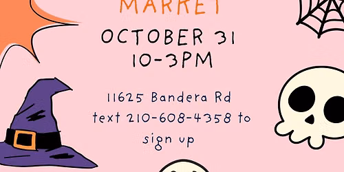 Trick or treating at The Local Finds Market 