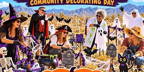 Resurrecting Pahrump\u2019s Zombie Lots \u2014 Community Decorating Day