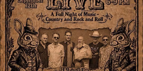 JR & The Traveling Husk with Special Guests Brave Bunny and the Wild Hare