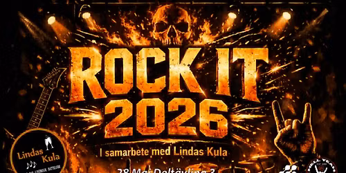 ROCK IT DELT\u00c4VLING 3 28 MAJ LINDAS KULA