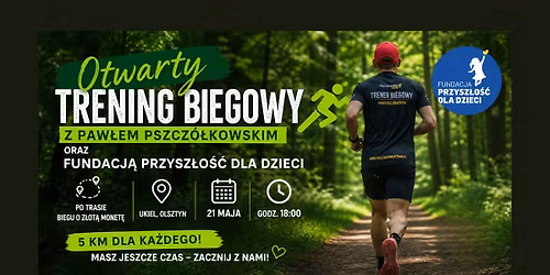 5 km dla ka\u017cdego. Otwarty trening biegowy