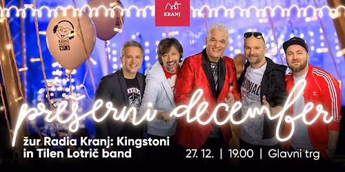 \u017dur Radia Kranj: KINGSTON in Tilen Lotri\u010d band