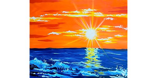 Beach Sunrise - Paint and Sip in Houston | Classpop!\u2122