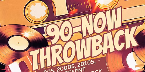 90s-Now Dance Party: Pop, Hip Hop, Reggaeton, Rock, Throwbacks\/Party Anthems, Afrobeats\/Dancehall