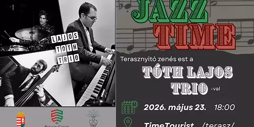 Terasznyit\u00f3 jazz est a T\u00f3th Lajos Trio-val