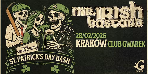 Mr. Irish Bastard | 28\/02\/2026 | Krak\u00f3w, Klub Gwarek