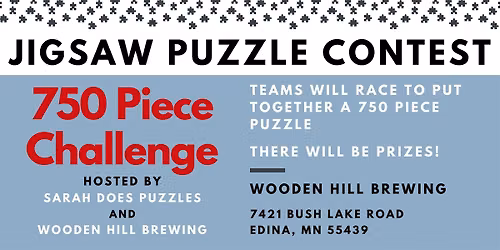 CHALLENGE Jigsaw Puzzle Contest at Wooden Hill Brewing - September 2026