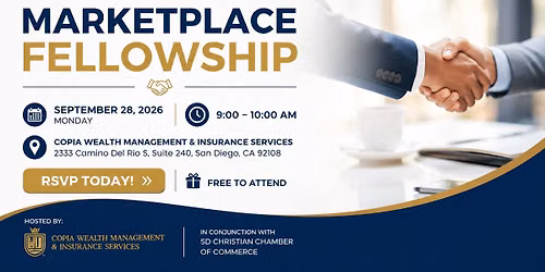 FREE Marketplace Fellowship | Copia Wealth Management & Insurance Services