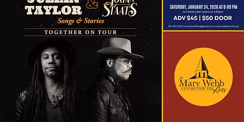 JULIAN TAYLOR & LOGAN STAATS - Songs & Stories